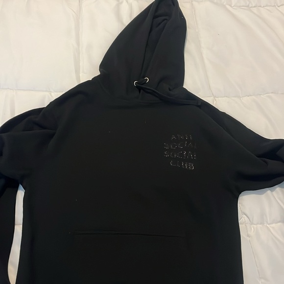 Anti Social Social Club Black Hoodie - Picture 7 of 7